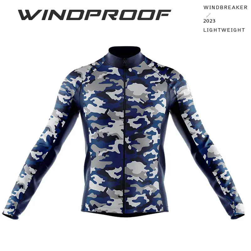 wind dichte Fahrrad jacke Mountainbike Langarm Fahrrad jacke – Immagine 4