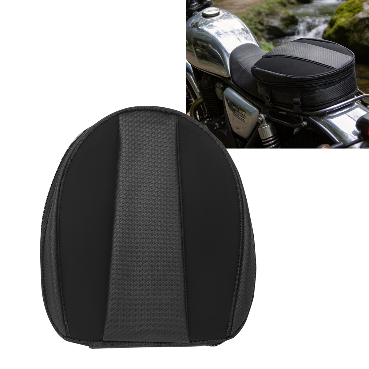 Universelle Motorrad-Hecktasche Sport-Gepäcktasche Satteltasche Hecktasche Motorrad-Seitentasche