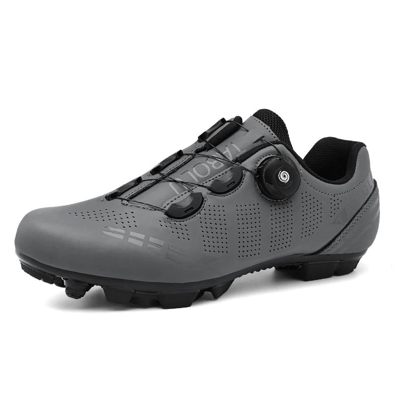 MTB-Schuhe mit Cleats für Herren, Rennrad-Schnell-Sneaker – Immagine 3