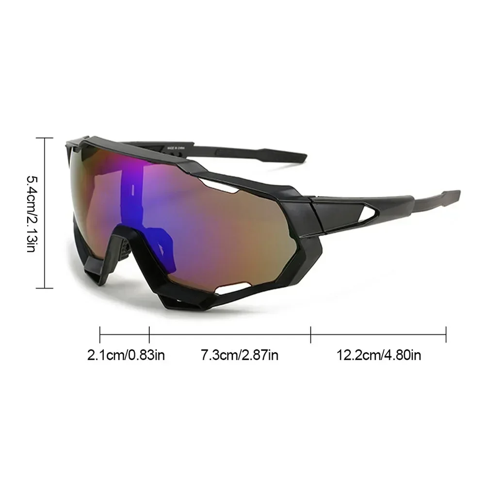 Radfahren Brille Outdoor Sport Bunte Winddichte Sonnenbrille UV Schutz – Image 6