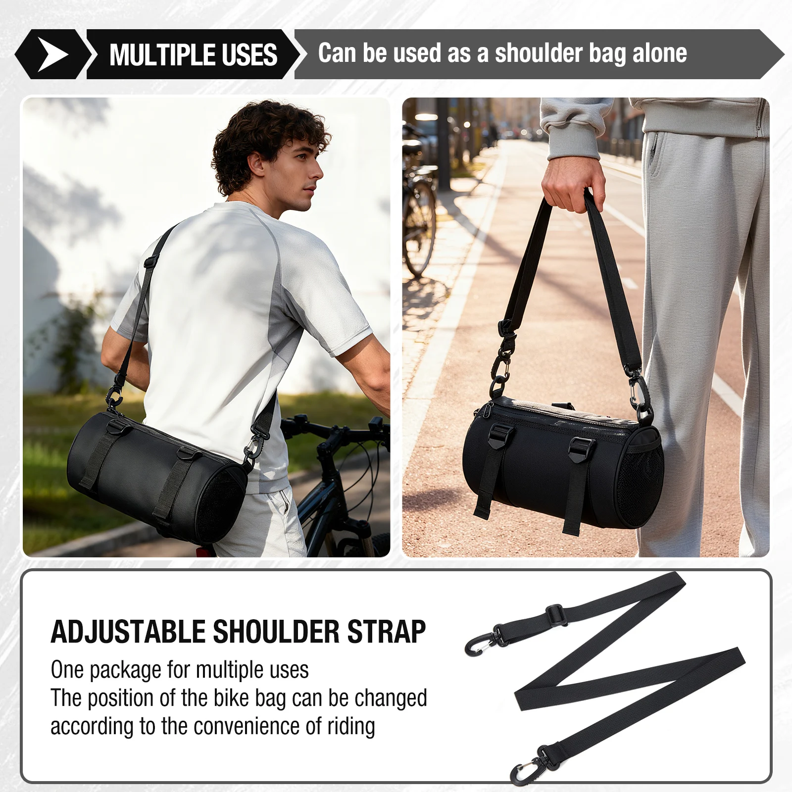 Outdoor Radfahren Fahrrad Vorne Lenker Tasche Fahrrad Taschen – Bild 6
