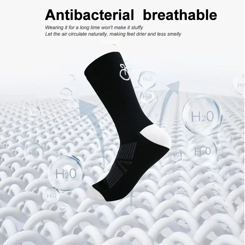 Professionelle Radsocken, MTB-Fahrradsocken, atmungsaktive, schnell – Image 5