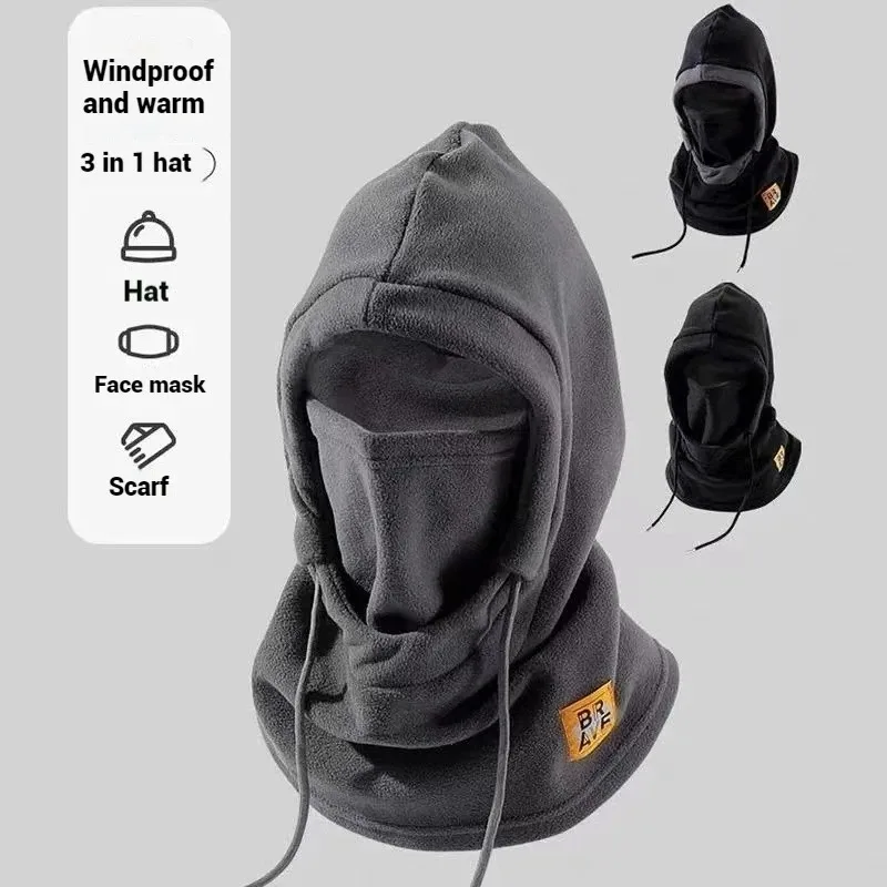 Motorrad Winter Thermo Halswärmer Outdoor Fleece Sturmhaube Schal – Image 6