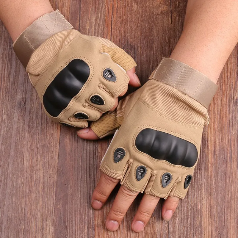 Half Finger Radfahren Handschuhe für mann Outdoor Männer Handschuhe – Bild 3