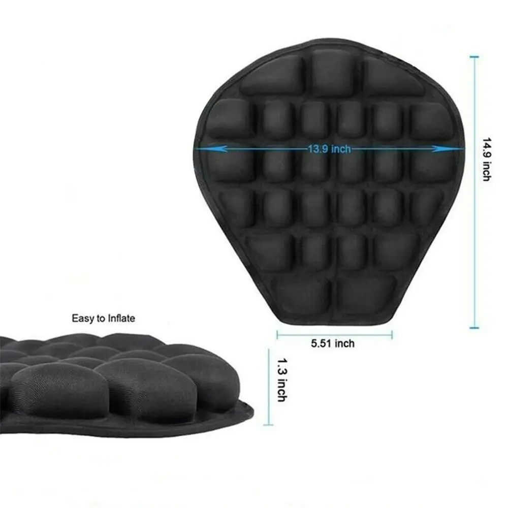 Motorrad 3D Komfort Gel Sitzkissen Universal Air Motorrad Kissen Pad – Image 5