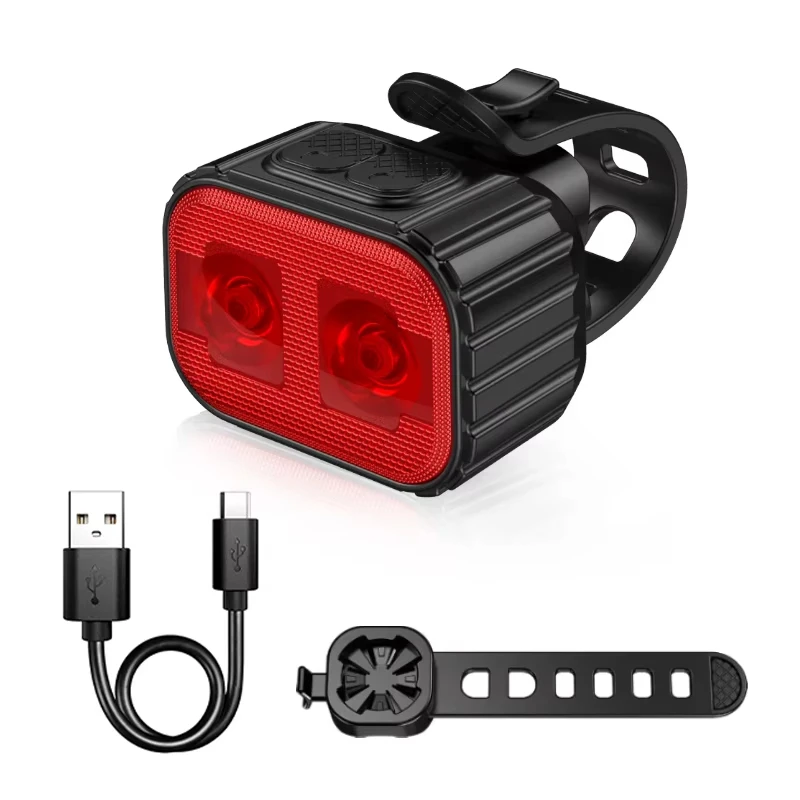 Fahrrad Vorne Hinten Licht Wiederaufladbare Radfahren Rücklicht MTB Fahrrad Scheinwerfer Wasserdichte USB LED