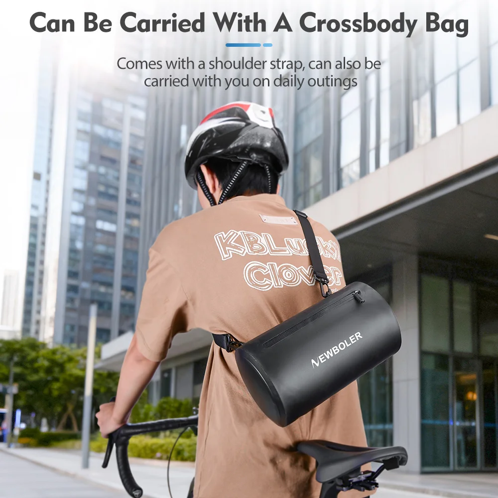 NEWBOLER 5L Neue Lenkertasche Fahrradtaschen Rahmen Packtasche – Bild 5