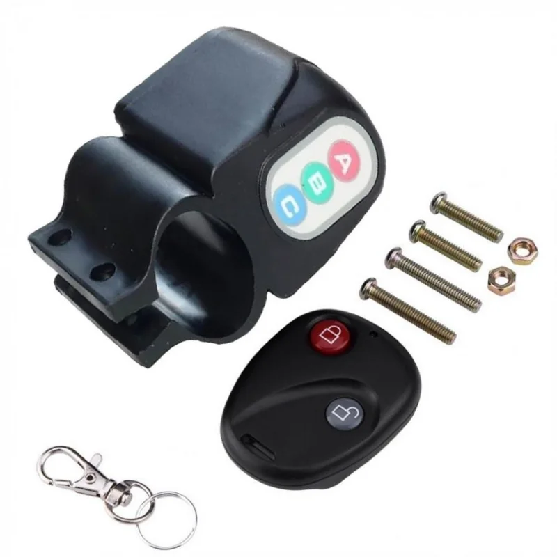 Fahrrad Alarm Lock Remote Cnotrol Anti-Diebstahl Fahrrad Alarm Alerter Super Laut Regendicht Einbrecher Alarm