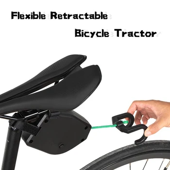 Outdoor Mountainbike Anhänger Abschleppgerät Eltern-Kind-Fahrrad Anhänger Seil Rennrad Reitausrüstung Zubehör