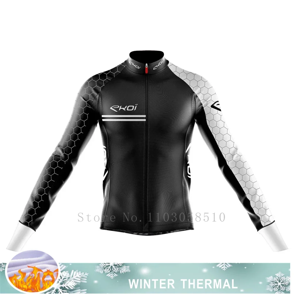 Herren Fahrradjacken Herrenmäntel Winter Thermo-Fleece Windbreaker 0-15 ° MTB-Fahrradbekleidung Fahrradjacke