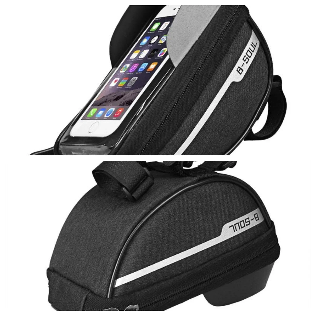 Fahrradtasche 1L Rahmen-Vordertasche Oberrohr-Fahrradtasche – Bild 3