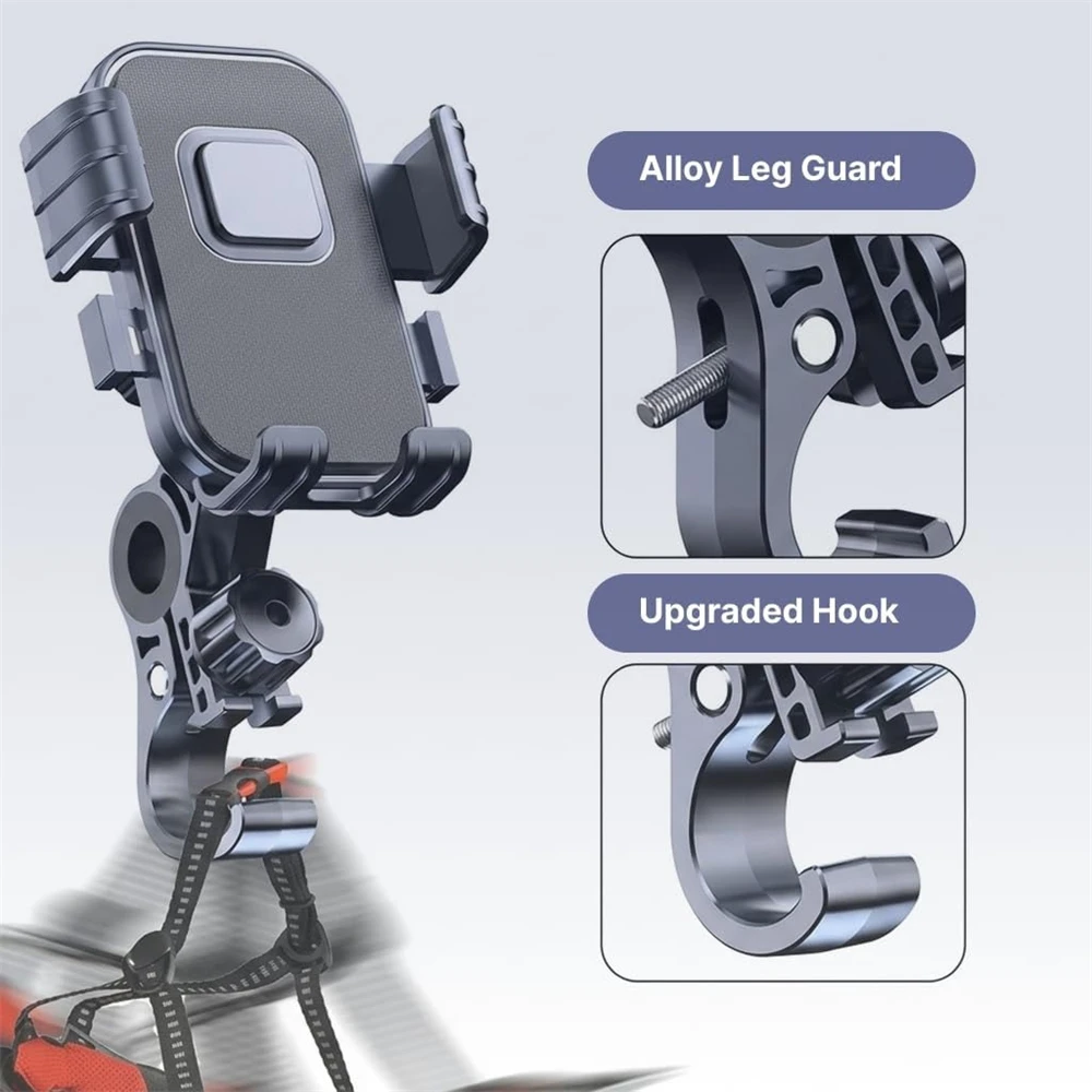 Fahrrad-Handyhalterung, Motorrad-Handyhalterung, verstellbare – Image 5
