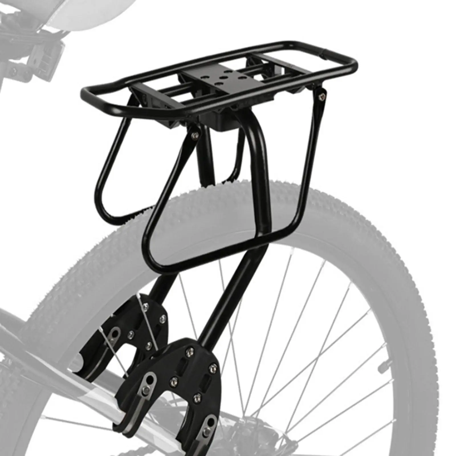 Fahrrad-Gepäckträger-Halterung, Hinterer Fahrradträger, Gepäckhalter – Image 3