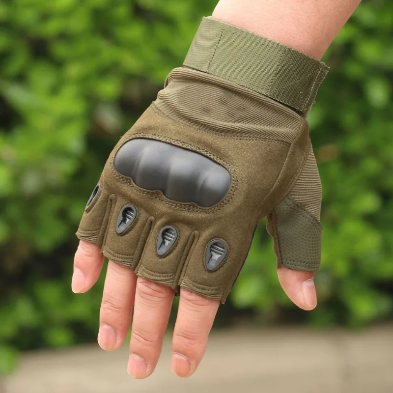 Half Finger Radfahren Handschuhe für mann Outdoor Männer Handschuhe – Bild 4