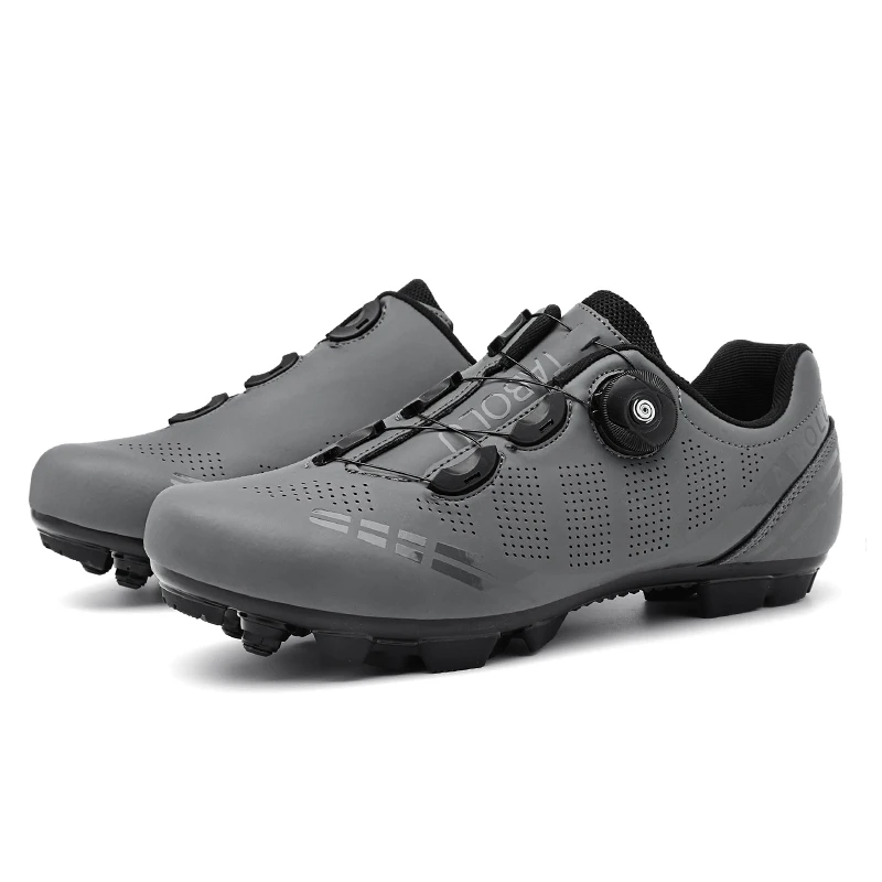 MTB-Schuhe mit Cleats für Herren, Rennrad-Schnell-Sneaker – Immagine 6