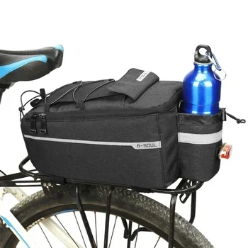 7L Fahrrad-Gepäckträgertasche, wasserdichte Fahrradkorb-Tasche, Gepäckträger-Tasche, Rücksitztasche