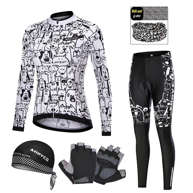Radtrikot für Damen, lange Ärmel, Rennradbekleidung, Reitshirt, Mountainbike-Teamkleidung, MTB, weiblich