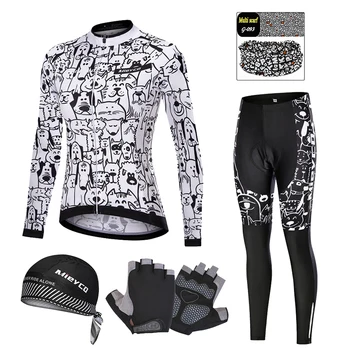 Radtrikot für Damen, lange Ärmel, Rennradbekleidung, Reitshirt, Mountainbike-Teamkleidung, MTB, weiblich