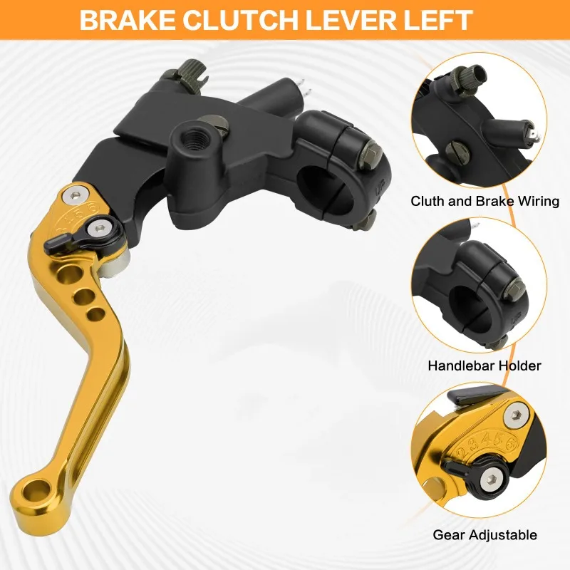 Motorrad-Bremshebel CNC Hydraulische Scheibenbremspumpe – Bild 5