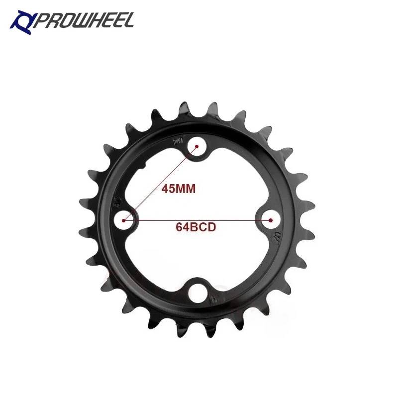PROWHEEL MTB Fahrradkettenblatt 64/96/104BCD Kettenrad Stahl/Legierung – Image 4