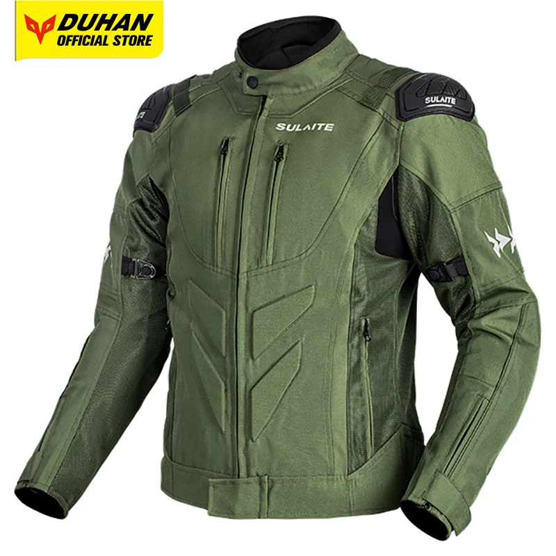 Motorradjacke, Sommer, atmungsaktiv, für Straßenrennen – Immagine 6