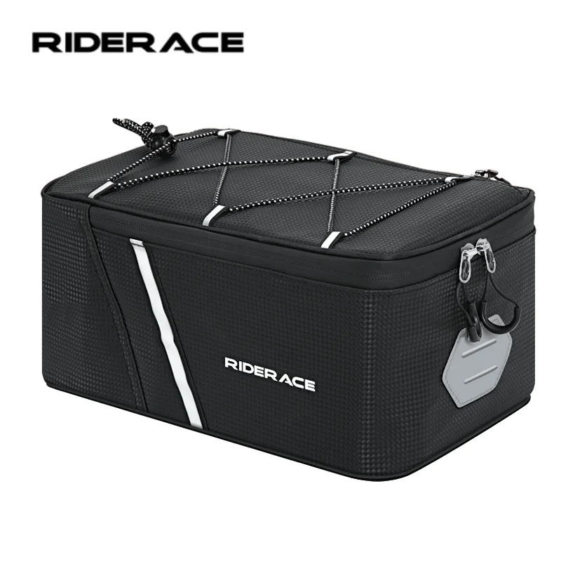 RIDERACE Fahrrad-Heckkorb Gepäckträger-Satteltasche Fahrradtasche 5L Fahrrad-Gepäckträger Wasserdichte