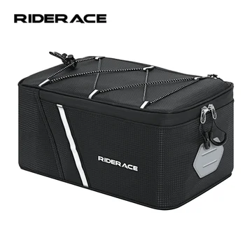 RIDERACE Fahrrad-Heckkorb Gepäckträger-Satteltasche Fahrradtasche 5L Fahrrad-Gepäckträger Wasserdichte