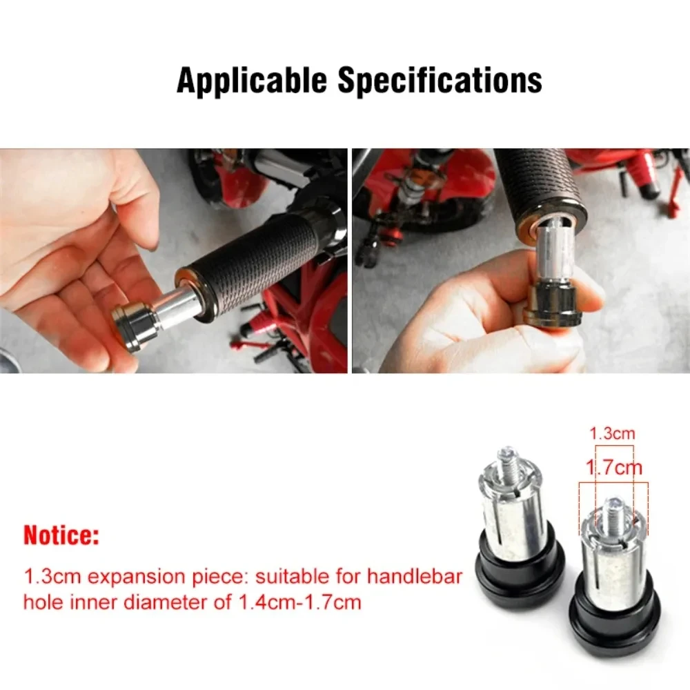 1 Paar 7/8 Zoll (22 mm) Motorrad-Rückspiegel, universelle – Bild 6