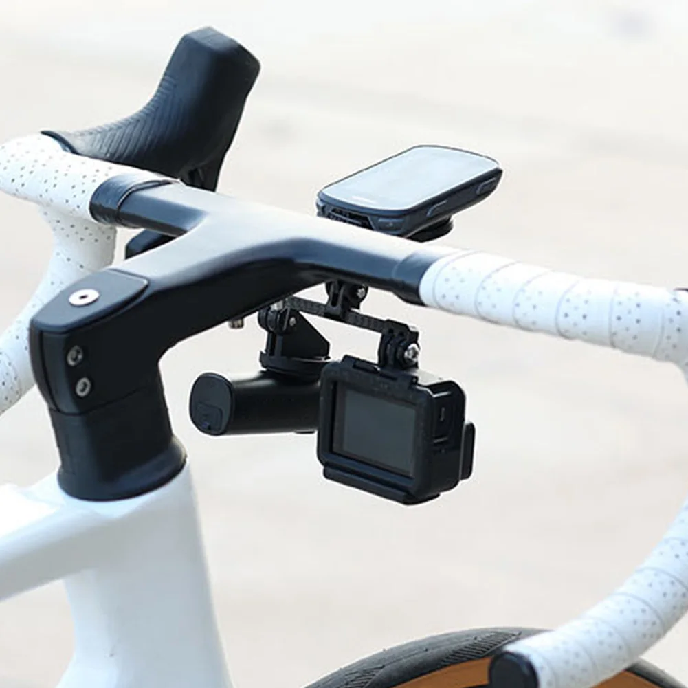Fahrradcomputer-Kamerahalterung Doppelte Halterung Erweiterte – Immagine 3