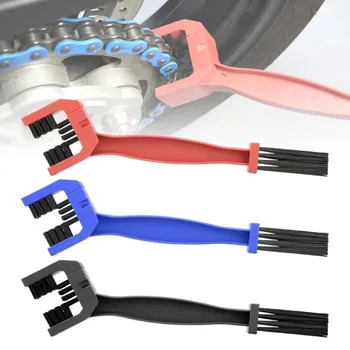 Motorrad Kette Pinsel Reiniger Kunststoff Fahrrad/Moto Pinsel Sauber Kette Reiniger Outdoor Wäscher Straße