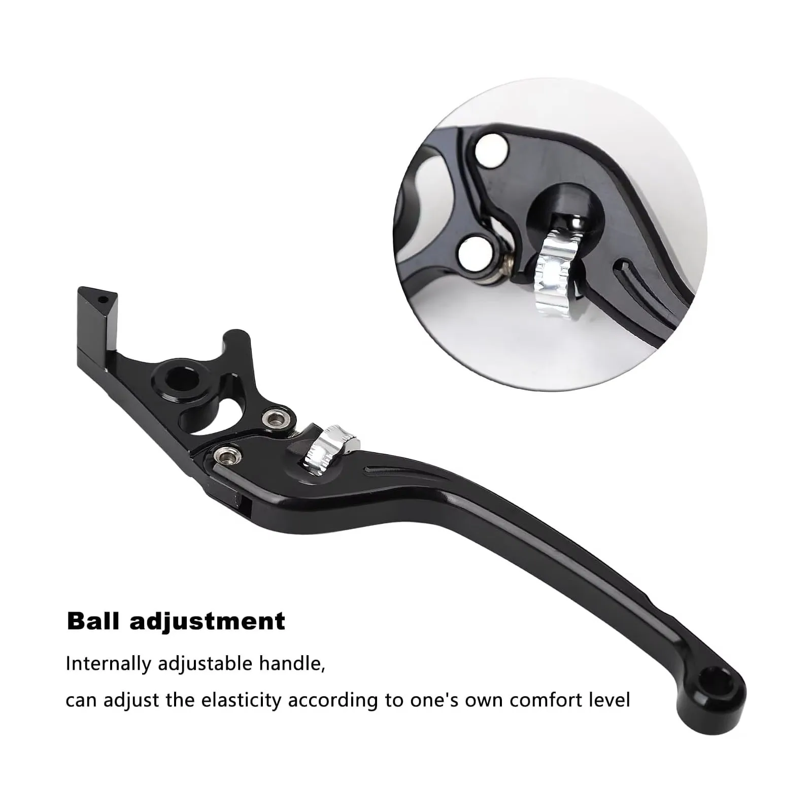 Motorrad 22 mm 7/8 CNC-Bremshebelgriff, verstellbarer – Bild 5