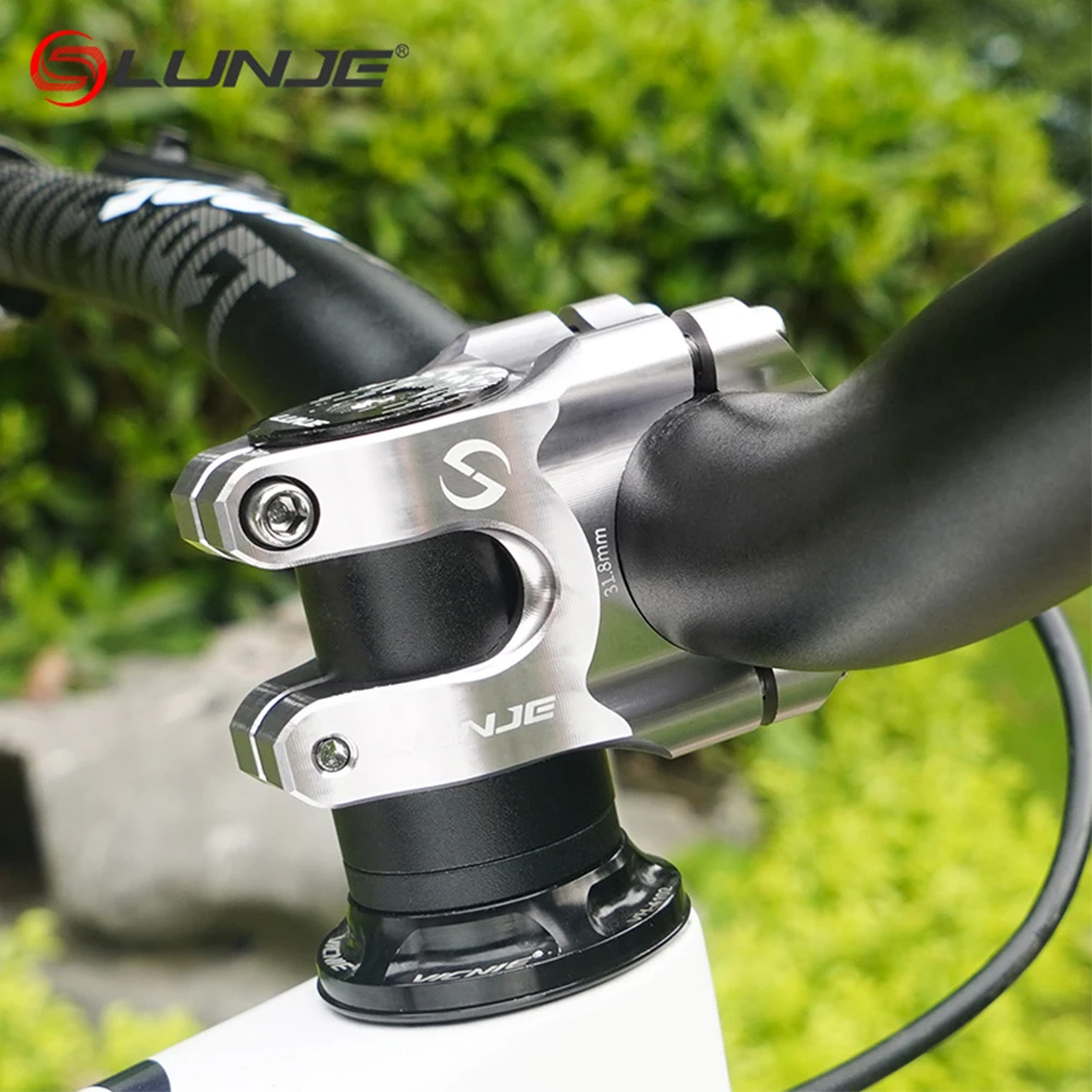 Lenker Vorbau MTB Rennrad Vorbau Aluminium Legierung Ultraleicht Hohe festigkeit Kurze 31,8 MM Fahrrad CNC