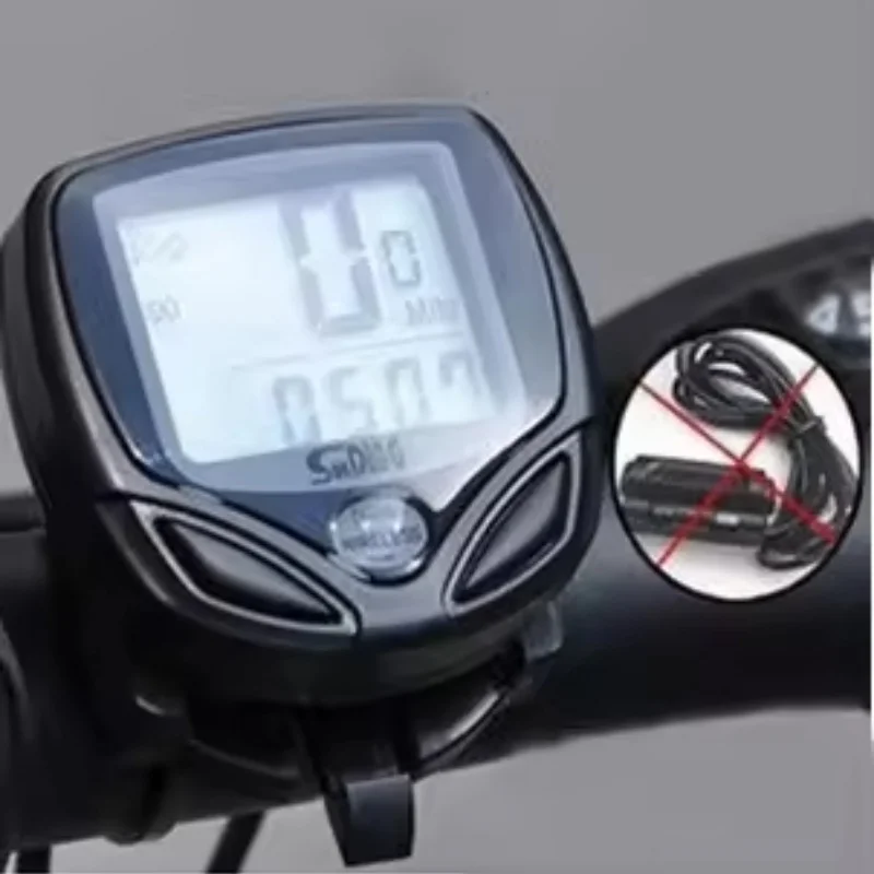 Fahrrad-Fahrradcomputer, kabellos, mit Geschwindigkeits – Image 5