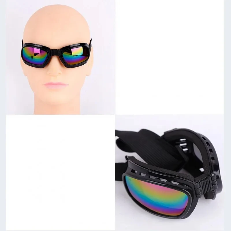Faltbare Reiten Outdoor Brille Motorrad Brille Blendschutz Anti-UV – Image 3