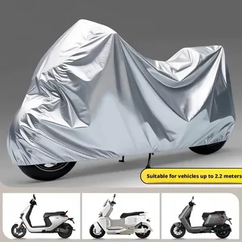 Wasserdichte Motorrad-Schutzhülle für Innen und Außen, Regenfeste Sonnenschutz-Abdeckung