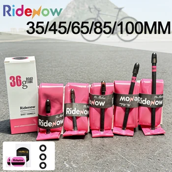 RideNow Fahrrad-TPU-Schlauch 700C 700 x 18, 23, 25, 28, 32, ultraleicht, 36 g, Rennrad, Fahrradkamera