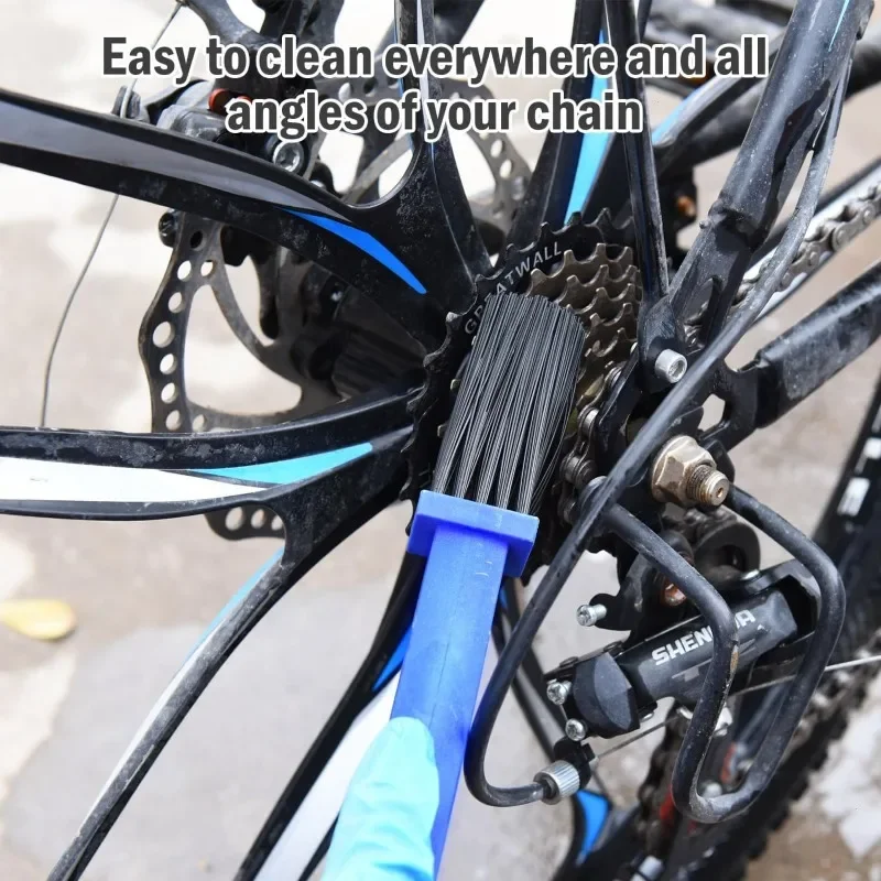 Universal Fahrrad Kette Reiniger Radfahren Kette Reinigung Pinsel – Bild 4