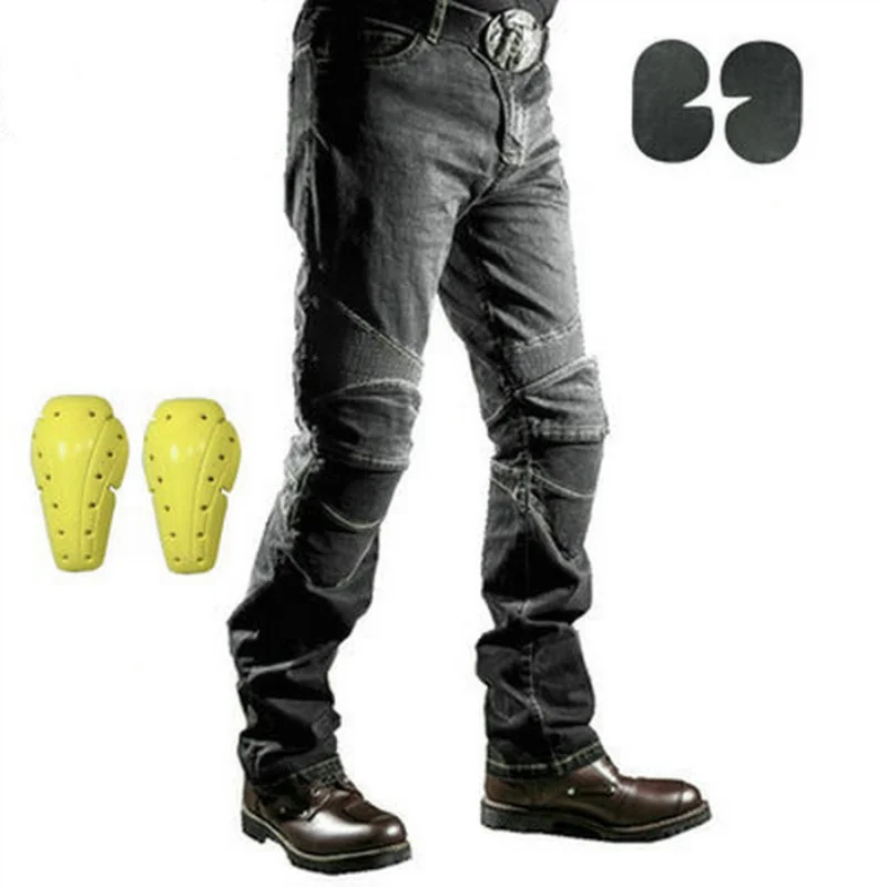 Motorrad Hosen Männer Moto Jeans Schutzausrüstung Reiten Touring – Image 3
