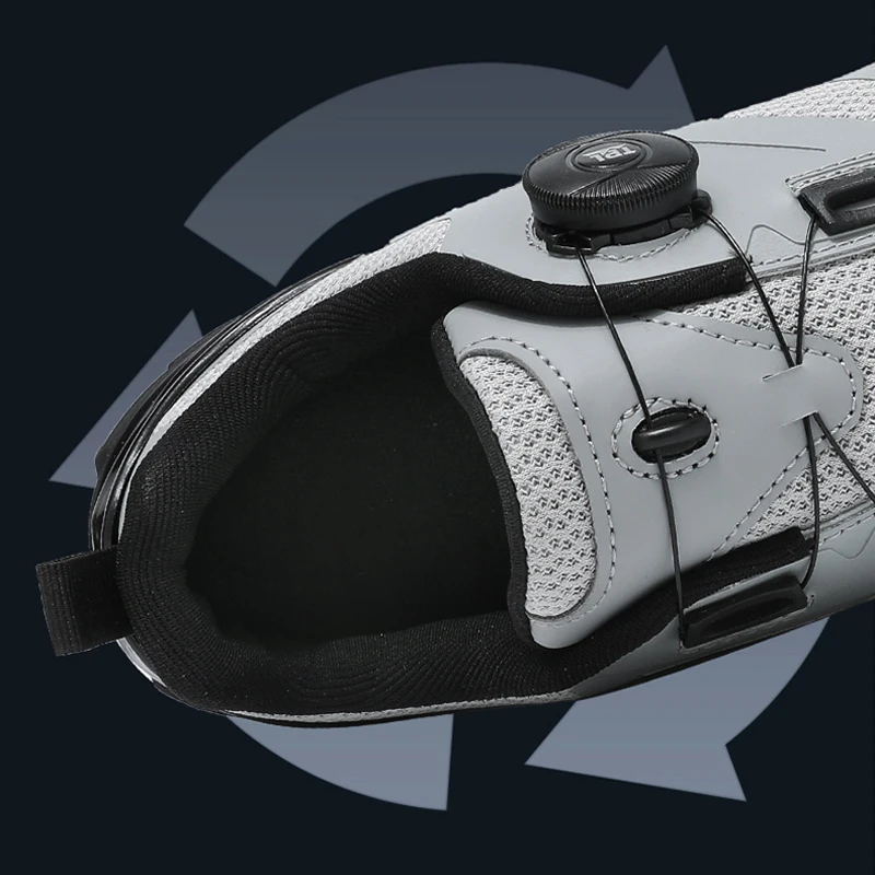 Radsportschuhe MTB Rennrad-Stiefel Cleats Schuh Rutschfeste – Image 4