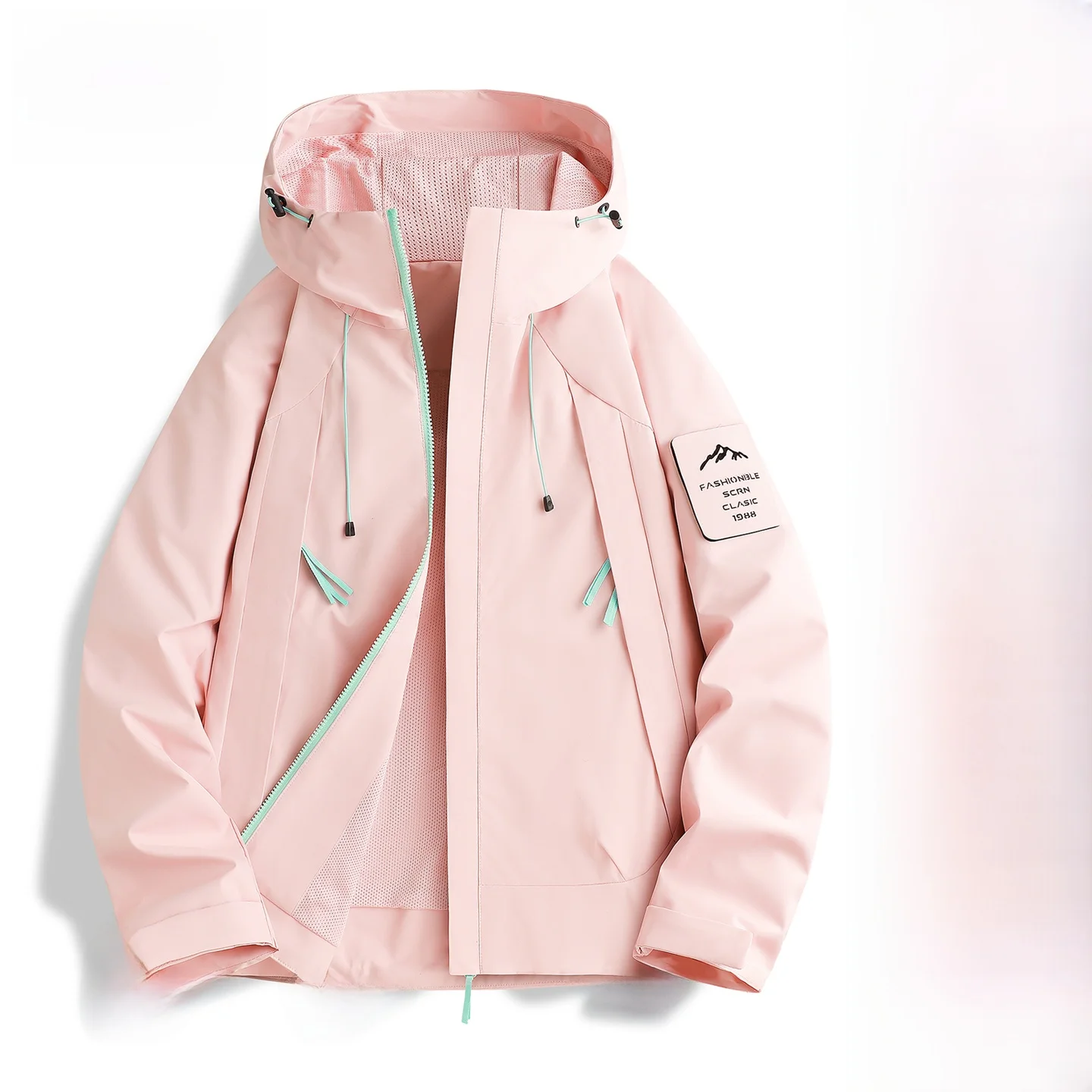 Outdoor Wasserdichte Fahrradjacke für Damen und Herren Atmungsaktiver – Image 4