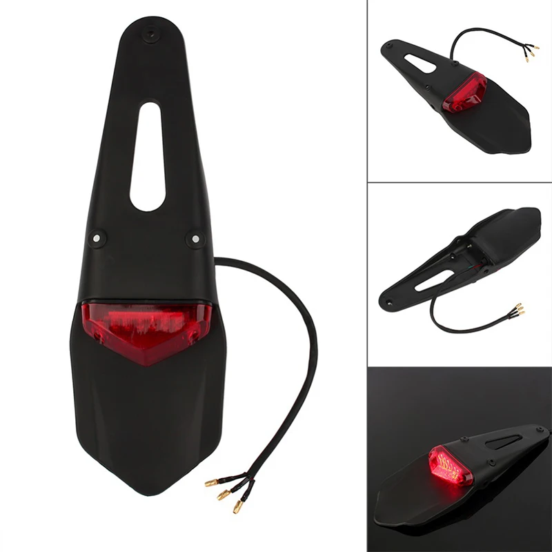 Motorrad LED Rücklicht Hinten Fender Stop Brems Warnung Lampe – Bild 6