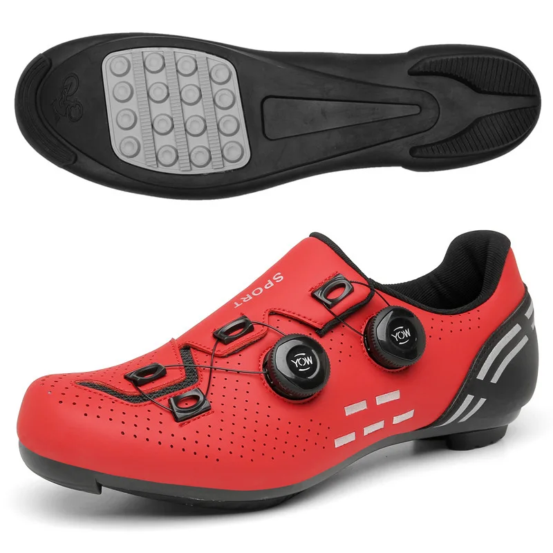 Herren-Rennradschuhe MTB Fahrradschuhe mit Drehverschluss – Immagine 4