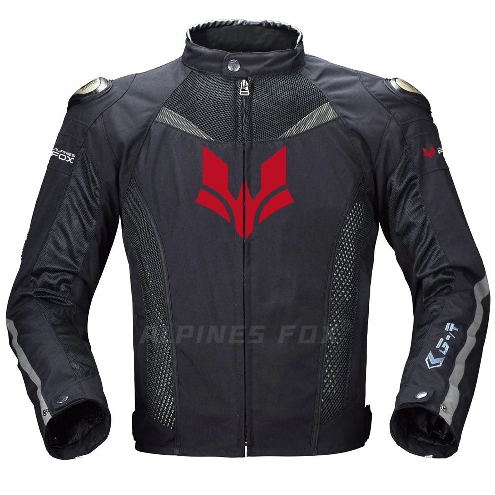 Mesh Motorrad Jacke Sommer Männer Titan Rüstung Moto Anzüge Jacke & Hosen Motorrad Schutz Getriebe Reit