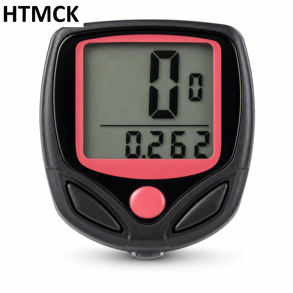 Wasserdichter Fahrradcomputer, Tachometer, Kilometerzähler, kabelloser und kabelgebundener Fahrradcomputer