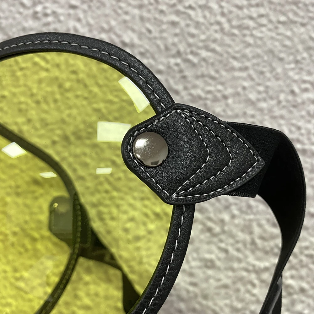 Universal Motorrad Helm Bubble Shield Visier Linse passen alle Vintage – Image 4