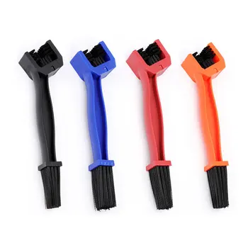 Motorrad Kettenbürstenreiniger Kunststoff Fahrrad Moto Pinsel Radfahren Clean Chain Cleaner Outdoor Scrubber