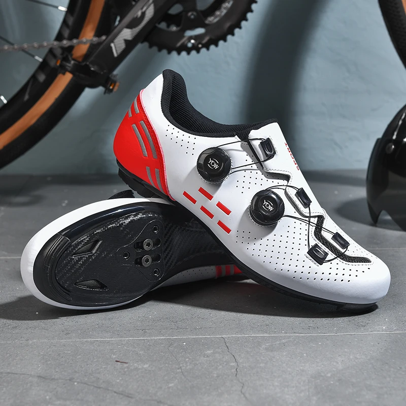 Herren Radfahren Schuhe Anti-slip Mountainbike Schuhe Unisex Rennrad – Image 3