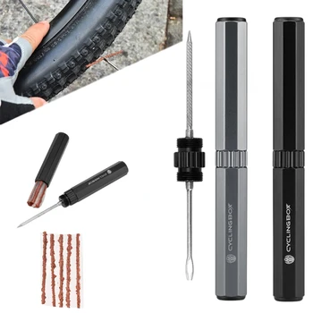 Fahrrad Tubeless Reifen Reparatur Kit MTB Fahrrad Reifen Stecker Punktion Flache Fix Patch Reparatur Gummi