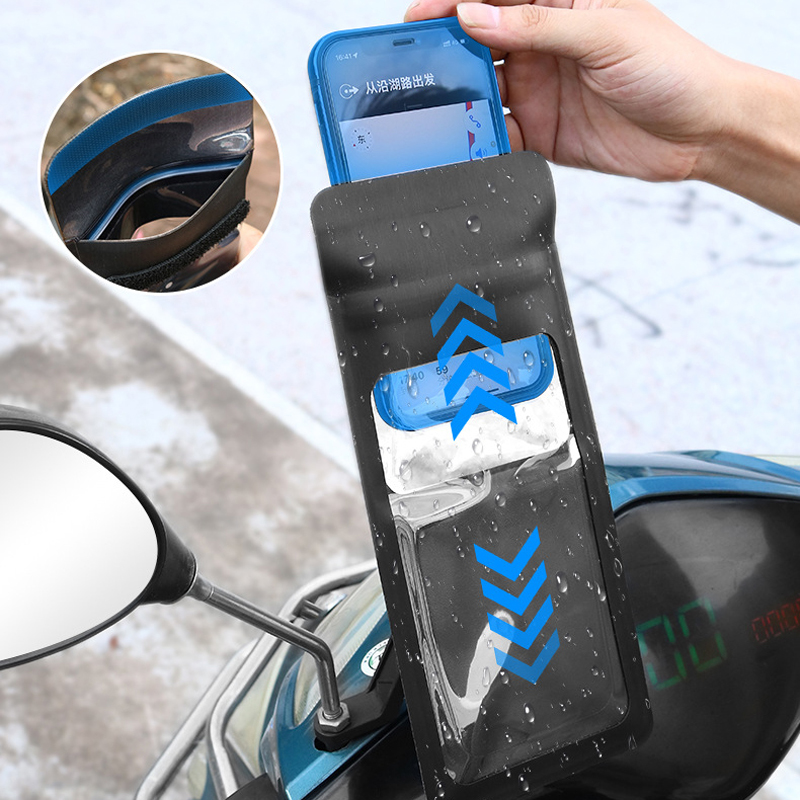 Wasserdichte Fahrrad-Lenker-Handyhalterung Regenfeste – Image 3