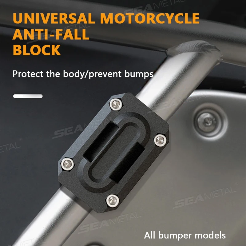 SEAMETAL Motorrad-Sturzbügelschutz, großer tragender Motorschutz – Image 3